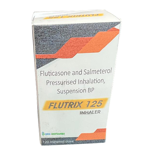 Flutrix 125 Fluticasone And Salmeterol Pressurised Inhalation Suspension BP Inhaler