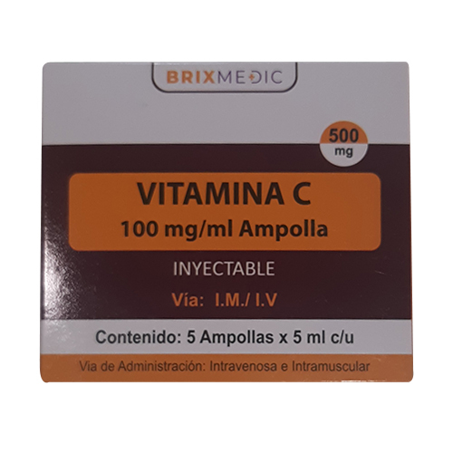 100mg Vitamina C Injectable