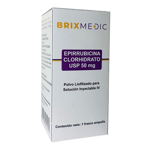 Epirrubicina Clorhidrato USP 50mg 