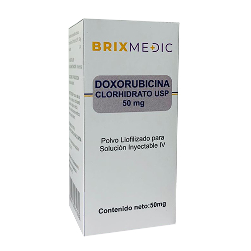 Doxorubicina Clorhidrato USP 50mg