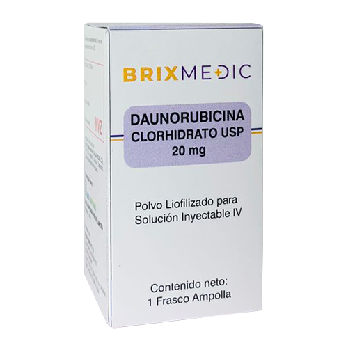 Daunorubicina Clorhidrato USP 20mg 