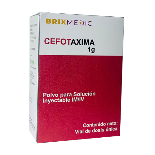Cefotaxima 1g  Injectable