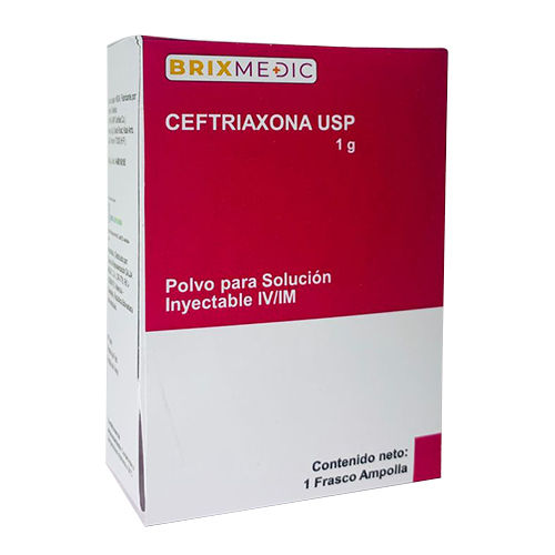 1g Ceftriaxona USP