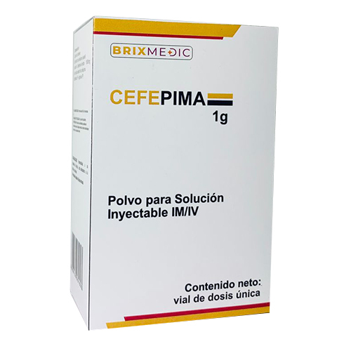 Cefepima Polvo Para Solucion Inyectable IM 1g 