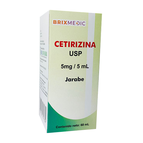 Jarabe Cetirizina USP 5mg