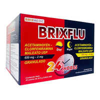Brixflu 650mg Acetaminofen Clorfeniramina Maleto USP