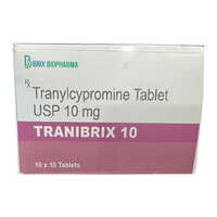 Tranibrix 10mg Tranylcypromine Tablets USP