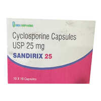 Sandirix 25mg Cyclosporine Capsules USP