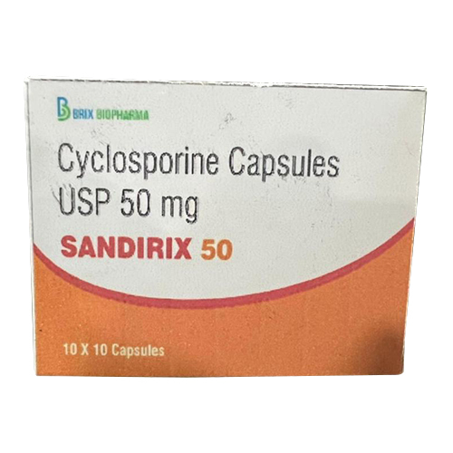 Sandirix 50mg Cyclosporine Capsules USP