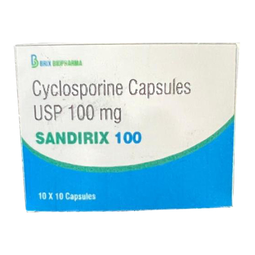 Sandirix 100mg Cyclosporine Capsules USP