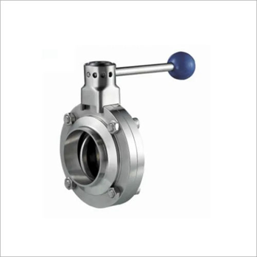 Silver Butterfly Valve Welded Type