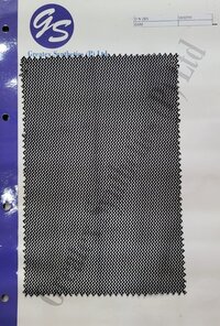 Net Mesh Fabric Dn 285 - Industrial Use Material,  Plain Black Color | Versatile Texture For Diverse Applications