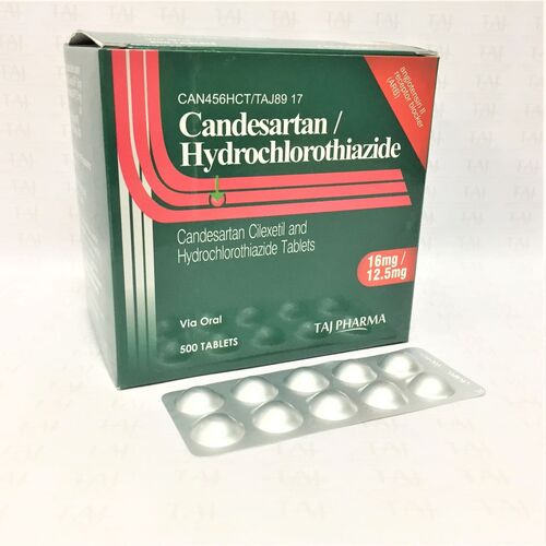 Candesartan Cilexetil And Hydrochlorothiazide Tablets 16Mg/12.5Mg Expiration Date: 3 Years