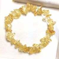 Yellow Citrine Chips Bracelet