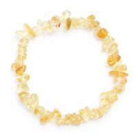 Yellow Citrine Chips Bracelet