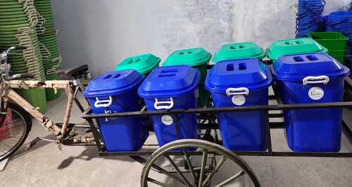 8 Pot Garbage Cycle Rikshaw