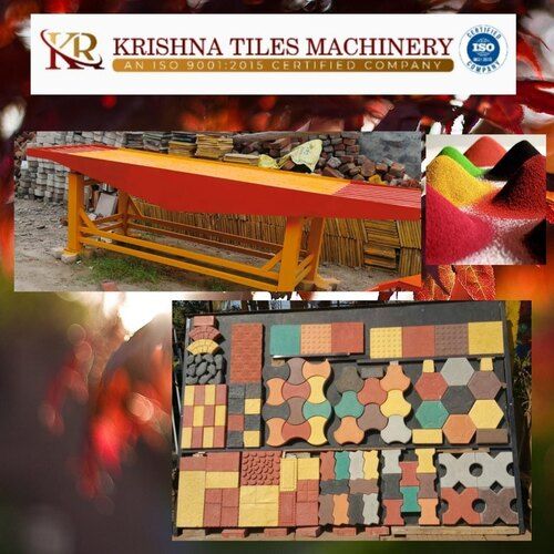 Mild Steel Designer Tiles Making Machine