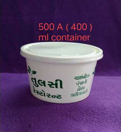 White 500 A (400) Ml Container