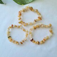 Yellow Aventurine Chips Gemstone Bracelet