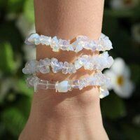 Opalite Gemstone Chips Bracelet