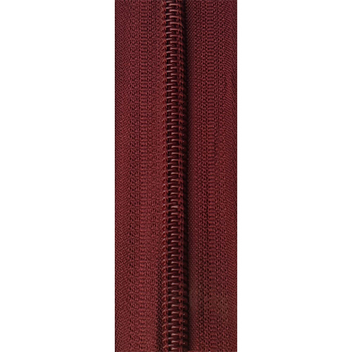 Maroon Color Zipper