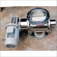 Industrial Air Lock Valve - Stainless Steel, High Pressure, Silver | Hydraulic Power, Diaphragm Structure, 50 Kg Weight, Intended For Industrial Use
