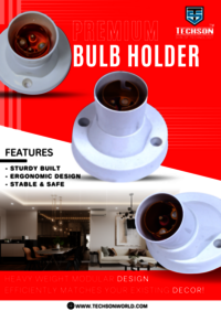 Premium Batten Holder - 2 Poles, 1 Phase, Ip54 Protection Level - White Finish, Warranty Included, Engineered By Expert Technicians