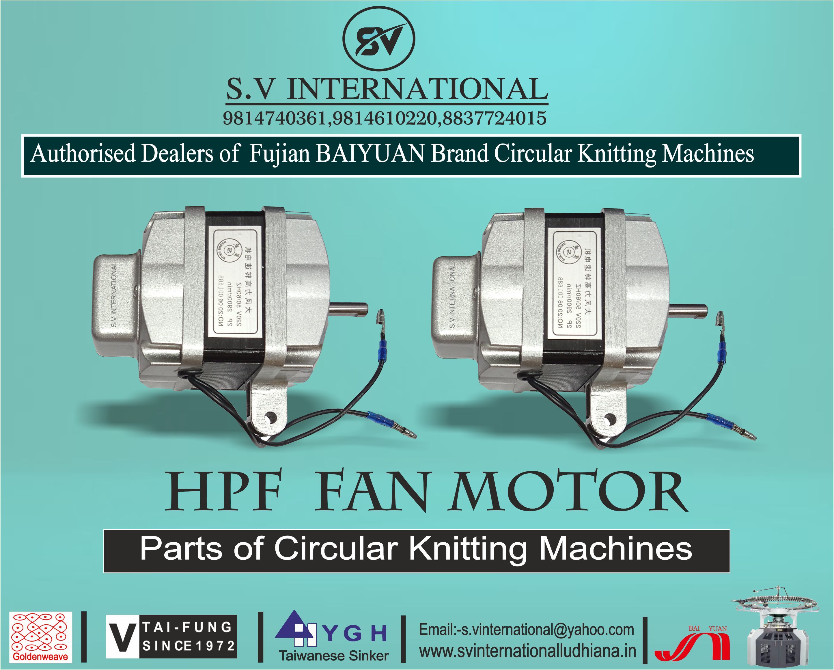 HPF Fan Motor