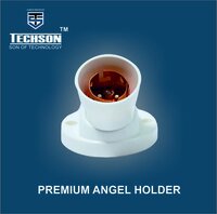 Premium Angle Holder - Pvc Material | White Color, 2 Poles, 1 Phase, Ip54 Protection Level, Rated Voltage 220-240 Volt, Warranty Included