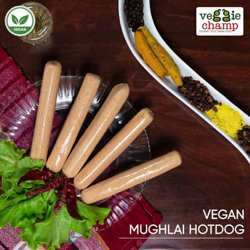 Vegan Mughlai Hot Dog