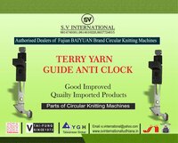 Terry Yarn Guide Anti Clock