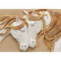 White Horse 3d Wallpaper Size: As Per Requirement