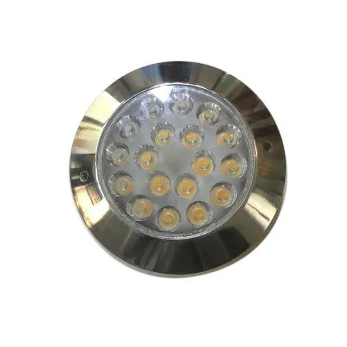 Silver 18W Led Underwater Light