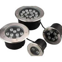 Silver 12 Watt Inground Burial Light