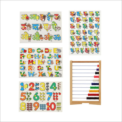 Multicolor Wooden Educational Toys