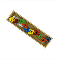 Wooden Number Snake Interlocking Puzzle Board Game Age Group: 3 Year Plus