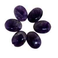 Amethyst Crystal Gemstone Palm stone