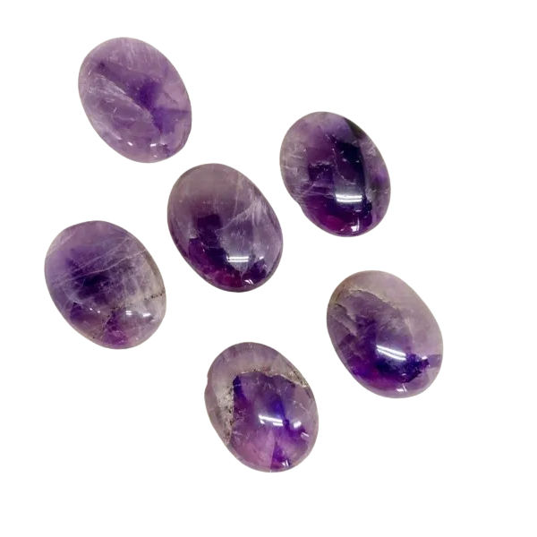 Amethyst Crystal Gemstone Palm stone