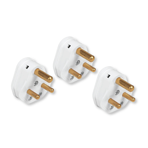 6A 3 Pin Plug Top