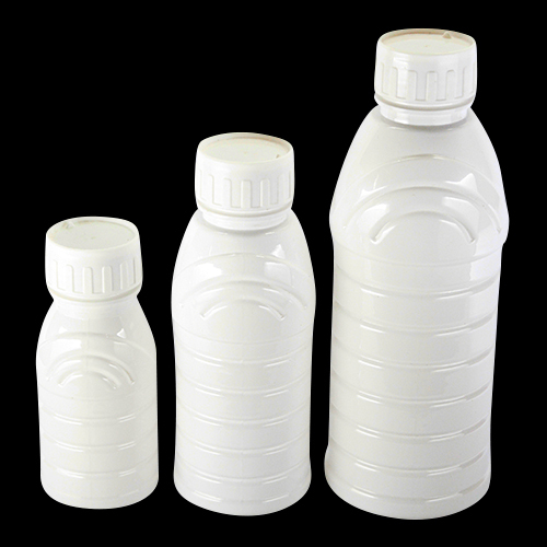 White PET Round Bottle
