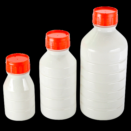 White PET Regular Round Bottle