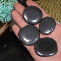 High Quality Hematite Palm Stone