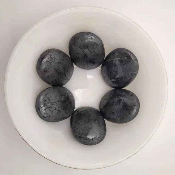 High Quality Hematite Palm Stone