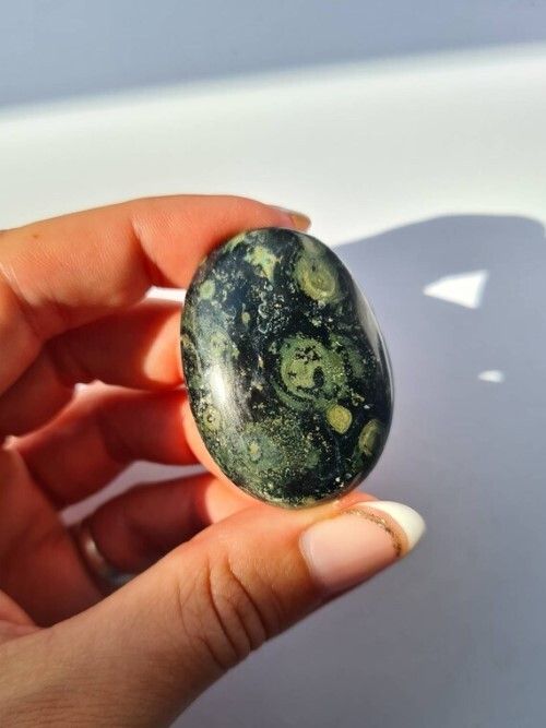 High Quality Beautiful Kambaba jasper Gemstone Palm Stone