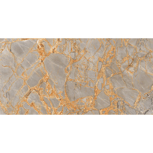 Gold 60X120Cm Carving Series Golden Rust Grey Tiles