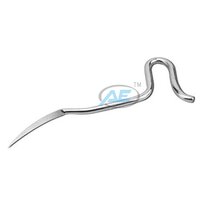 Silver Diamond Pointed Bone Awl Tibia