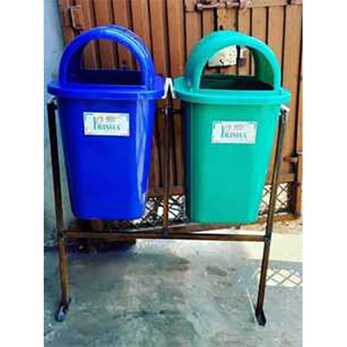 60Ltr Dome Dustbin With Stand