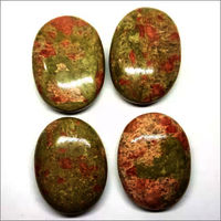 Beautiful High Quality Unakite Gemstone Palm Stone