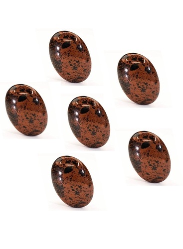 Mahogany Obsidian Gemstone Palm stone