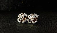 Natural Diamond Light Weight Earrings